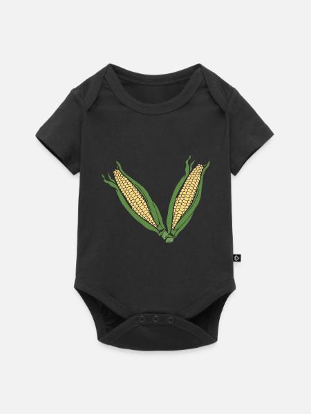 Mais! - Baby Premium Kurzarmbody - Schwarz