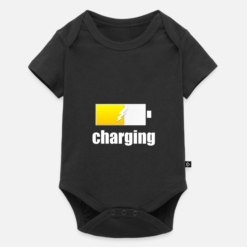 Charge - Charge - Body à manches courtes Premium Bébé - noir