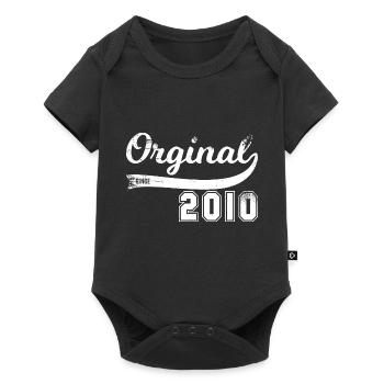 Vintage Original Since 2010 Birthday Retro - Baby Premium short-sleeve bodysuit - black - Front