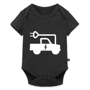 Camionnettes électriques - Body à manches courtes Premium Bébé - noir - Devant