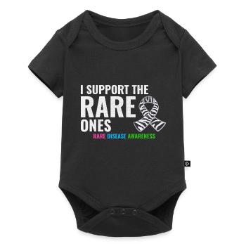 Rare Disease Support Empowering Awareness - Baby Premium short-sleeve bodysuit - black - Front
