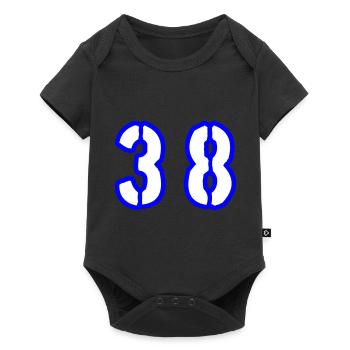 38 Number Symbol - Baby Premium short-sleeve bodysuit - black - Front