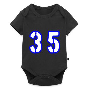 35 Number Symbol - Baby Premium short-sleeve bodysuit - black - Front
