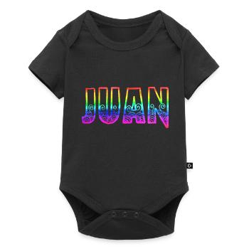 Juan RS Rainbow - Baby Premium short-sleeve bodysuit - black - Front