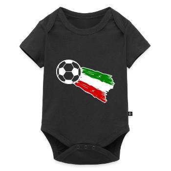 The footballers from Italy - Baby Premium short-sleeve bodysuit - black - Front