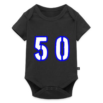 50 Number Symbol - Baby Premium short-sleeve bodysuit - black - Front