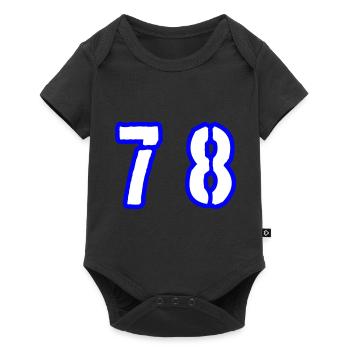 78 Number Symbol - Baby Premium short-sleeve bodysuit - black - Front