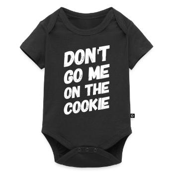 Ne me croyez pas sur l'idée de cadeau cookie - Body à manches courtes Premium Bébé - noir - Devant