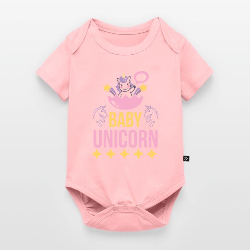 Bébé Einhorn Licorne Body à manches courtes Premium Bébé