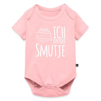 I'm here Smutje - Baby Premium short-sleeve bodysuit - rose - Front