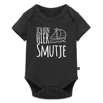 Ich bin hier Smutje - Baby Premium Kurzarmbody - Schwarz - Vorne