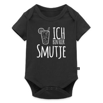 Ich bin hier Smutje - Baby Premium Kurzarmbody - Schwarz - Vorne