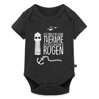 I don't need therapy I just need to go to RUGEN - Baby Premium short-sleeve bodysuit - black - Front