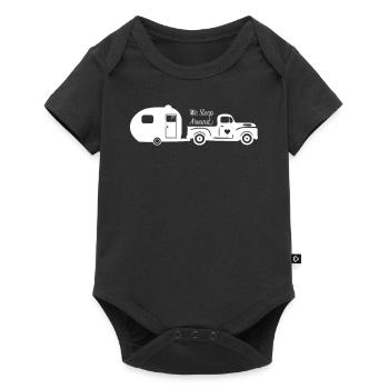 We sleep around - Baby Premium short-sleeve bodysuit - black - Front