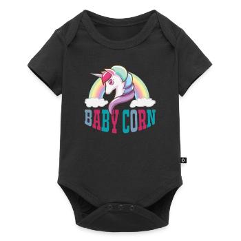 Einhorn UNICORN Bébé - Body à manches courtes Premium Bébé - noir - Devant