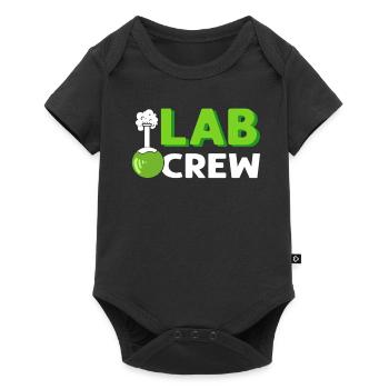 Équipe de laboratoire. - Body à manches courtes Premium Bébé - noir - Devant
