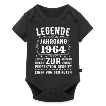 Légende - Millésime 1964 - Affiné à la perfection - Body à manches courtes Premium Bébé - noir - Devant