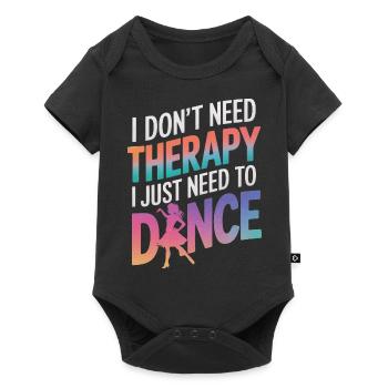 Tanzen Tänzer Tanzen - Baby Premium Kurzarmbody - Schwarz - Vorne