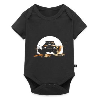 Desert Rally - Baby Premium short-sleeve bodysuit - black - Front