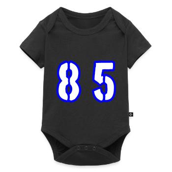 85 Symbole numérique - Body à manches courtes Premium Bébé - noir - Devant