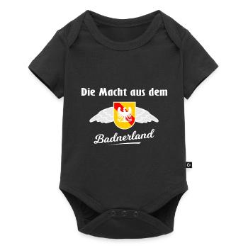 Die Süddeutschen aus Baden - Baby Premium Kurzarmbody - Schwarz - Vorne