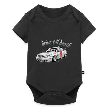 S4 B5 Limousine drive till death - Baby Premium short-sleeve bodysuit - black - Front