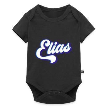 Elijah | Colors changeable - Baby Premium short-sleeve bodysuit - black - Front