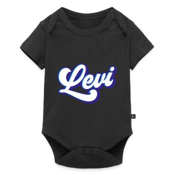 Lévi | Couleurs changeantes - Body à manches courtes Premium Bébé - noir - Devant