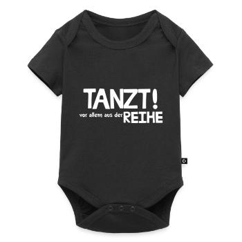 Tanzt! vor allem aus der Reihe - Baby Premium Kurzarmbody - Schwarz - Vorne