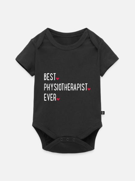 Best physiotherapist ever - Baby Premium short-sleeve bodysuit - black