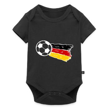 Germany Soccer Team - Baby Premium short-sleeve bodysuit - black - Front