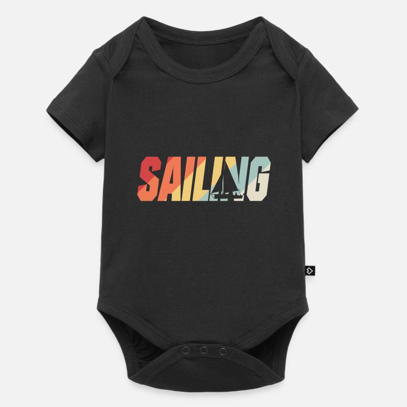 Sailing - Baby Premium Kurzarmbody - Schwarz
