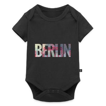 Berlin - Body à manches courtes Premium Bébé - noir - Devant