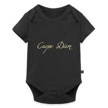 Carpe Diem - Baby Premium Kurzarmbody - Schwarz - Vorne