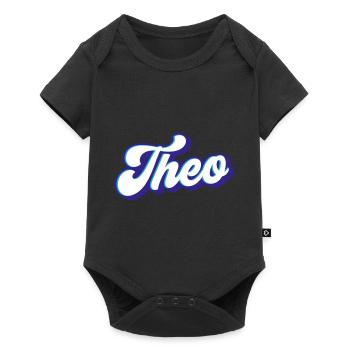 Théo | Couleurs changeantes - Body à manches courtes Premium Bébé - noir - Devant