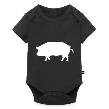Porc - Body à manches courtes Premium Bébé - noir - Devant