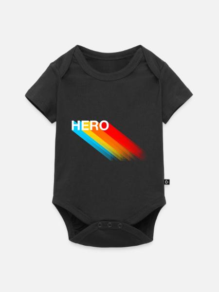 Held - Baby Premium Kurzarmbody - Schwarz