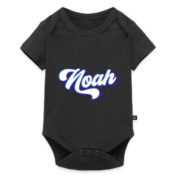 Noé | Couleurs changeantes - Body à manches courtes Premium Bébé - noir - Devant