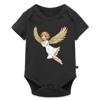Christmas Angel - Baby Premium short-sleeve bodysuit - black - Front