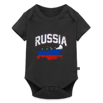 Russie - Body à manches courtes Premium Bébé - noir - Devant