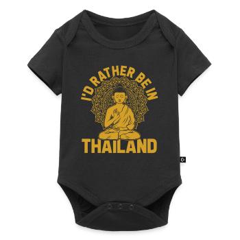 Thailand - Baby Premium short-sleeve bodysuit - black - Front