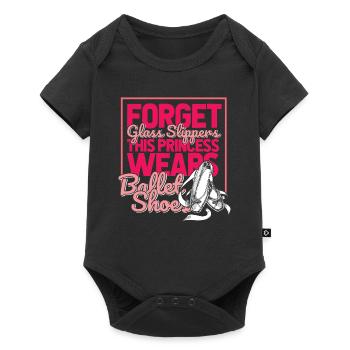 ballet - Body à manches courtes Premium Bébé - noir - Devant