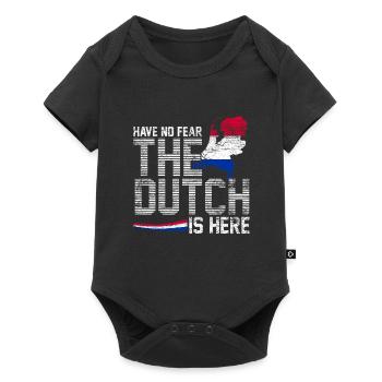 Netherlands - Baby Premium short-sleeve bodysuit - black - Front