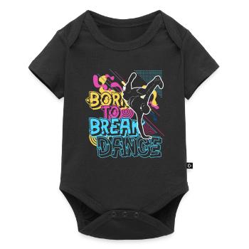 Hip Hop Breakdance Street Dance Dancer Music - Baby Premium short-sleeve bodysuit - black - Front