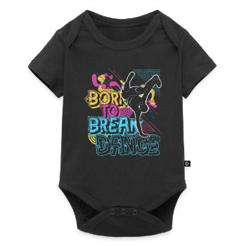 Street Dance - Baby Premium short-sleeve bodysuit - black - Front