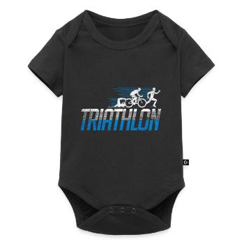 Triathlon - Baby Premium short-sleeve bodysuit - black - Front
