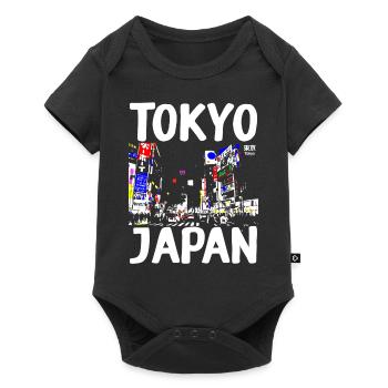 Tokyo, Japon - Body à manches courtes Premium Bébé - noir - Devant