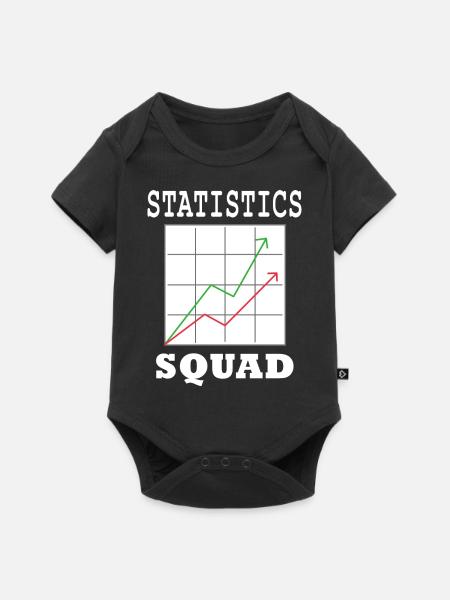 Statistik-Analyst Datenmanager Statistiker - Baby Premium Kurzarmbody - Schwarz