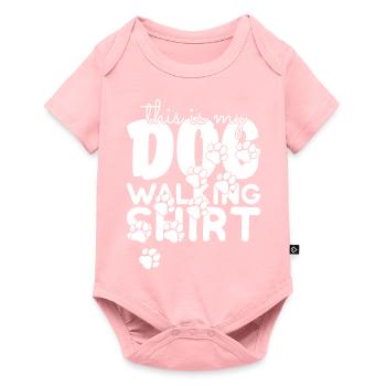 Chemise pour chien - Body à manches courtes Premium Bébé - rose - Devant