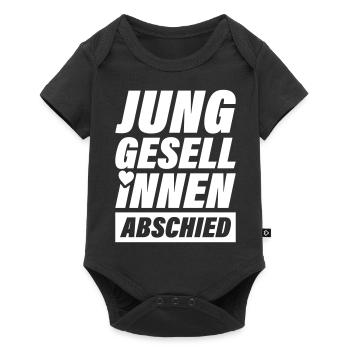 Enterrement de vie de jeune fille Jga Coeur - Body à manches courtes Premium Bébé - noir - Devant